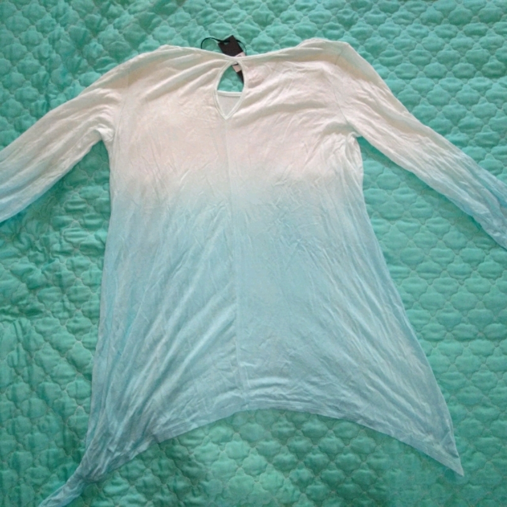 🆕️ mint green ombre top 🆕️